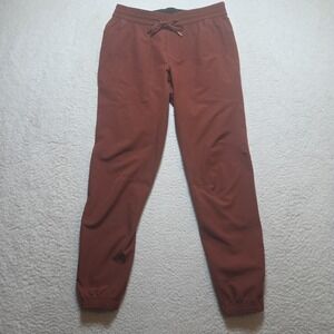 Lululemon License To Train Jogger Red Merlot Mens Size Medium Athletic Stretch